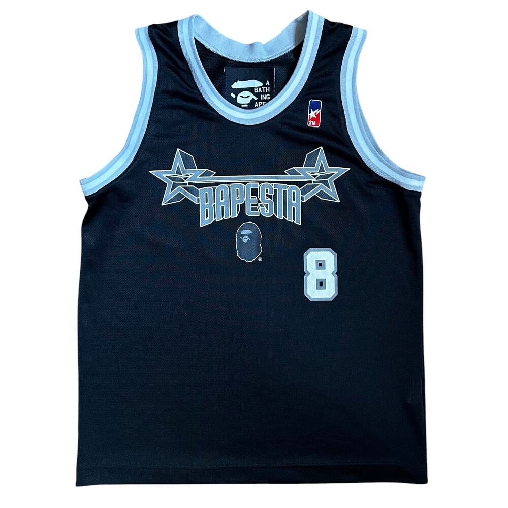 M Bape Sta 8 Mesh Basketball Jersey
